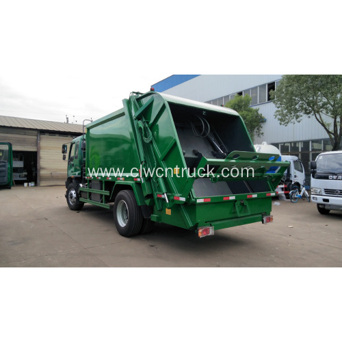 Exporting to Myanmar ISUZU 12cbm Garbage Compactor truck